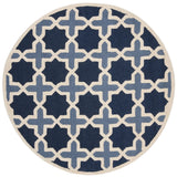 Safavieh Cambridge 6'-0" x 6'-0" Rug in Blue / Ivory