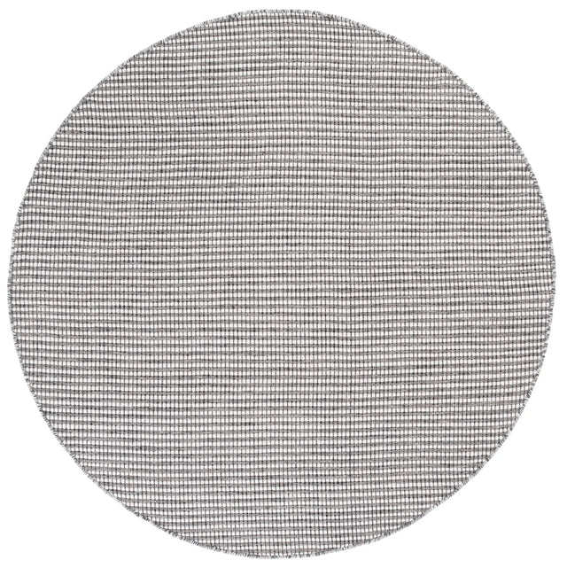 Safavieh Natura 6'-0" x 6'-0" Rug in Dark Grey / Ivory