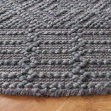 Safavieh Casablanca 6'-0" x 6'-0" Rug in Dark Grey