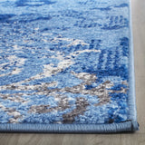 Safavieh Adirondack 2'-6" x 8'-0" Rug in Light Blue / Dark Blue