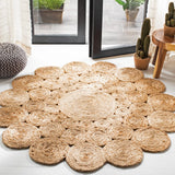 Safavieh Natural Fiber 3'-0" x 3'-0" Rug in Natural