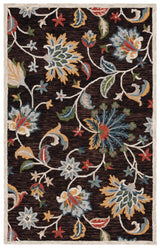 Safavieh Blossom 4'-0" x 6'-0" Rug in Brown / Yellow