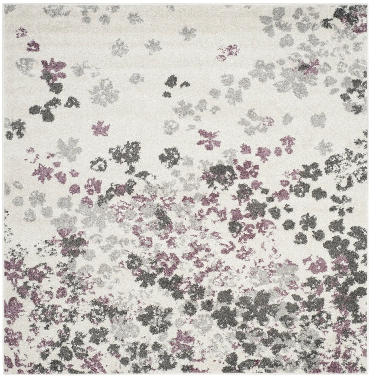 Safavieh Adirondack 6'-0" x 6'-0" Rug in Ivory / Purple