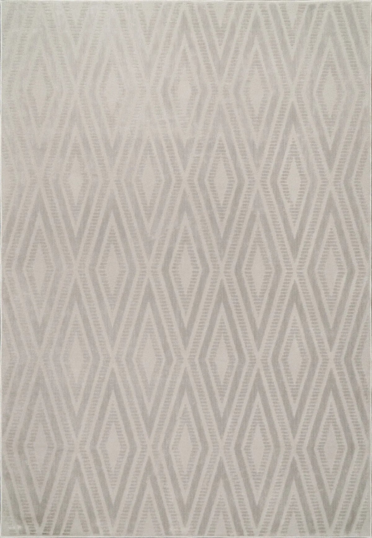 Dynamic Rugs Timeless 6925 Power Loomed Modern Grey/Light Grey Rug - Rectangular