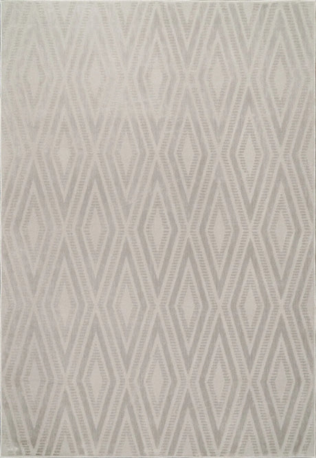 Dynamic Rugs Timeless 6925 Power Loomed Modern Grey/Light Grey Rug - Rectangular