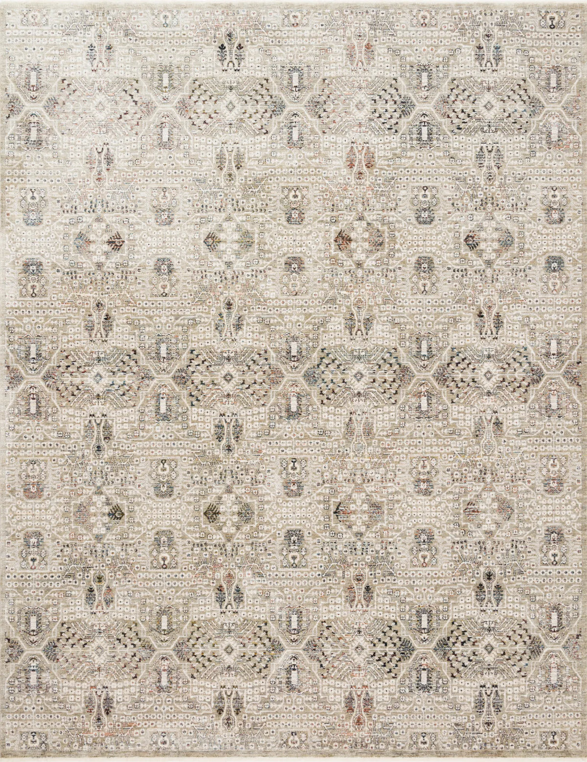 Loloi Theia The-06 Granite/Ivory Rug - main flat