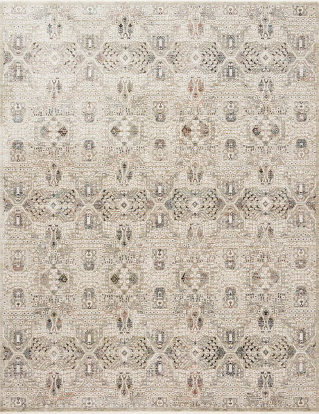 Loloi Theia The-06 Granite/Ivory Rug - main flat