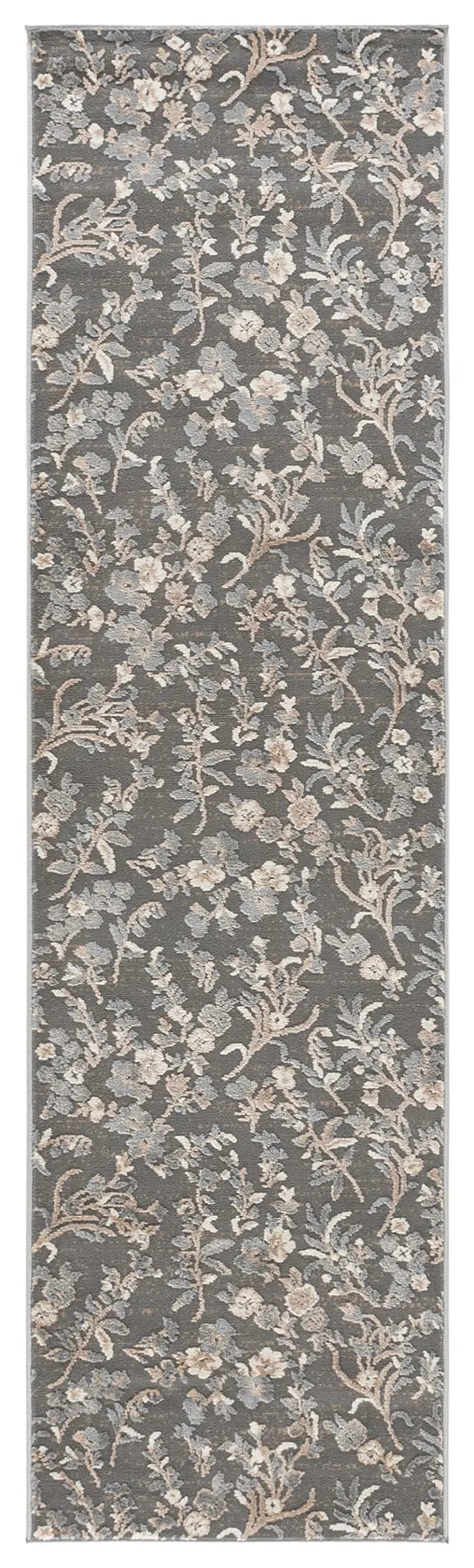 Safavieh Cameron 2'-2" x 8'-0" Rug in Grey / Ivory Beige