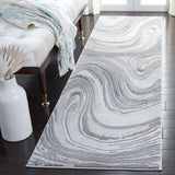 Safavieh Craft 2'-3" x 8'-0" Rug in Blue / Grey