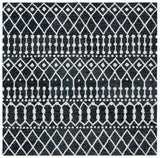Safavieh Blossom 6'-0" x 6'-0" Rug in Black / Ivory