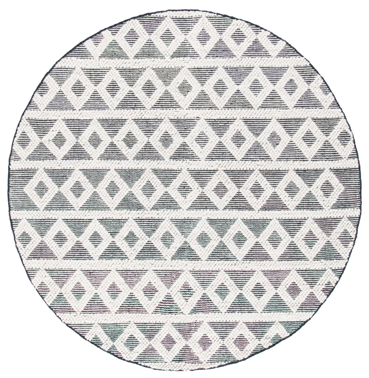 Safavieh Natura 6'-0" x 6'-0" Rug in Ivory / Black