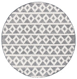 Safavieh Natura 6'-0" x 6'-0" Rug in Ivory / Black