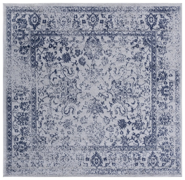 Safavieh Adirondack 6'-0" x 6'-0" Rug in Grey / Navy