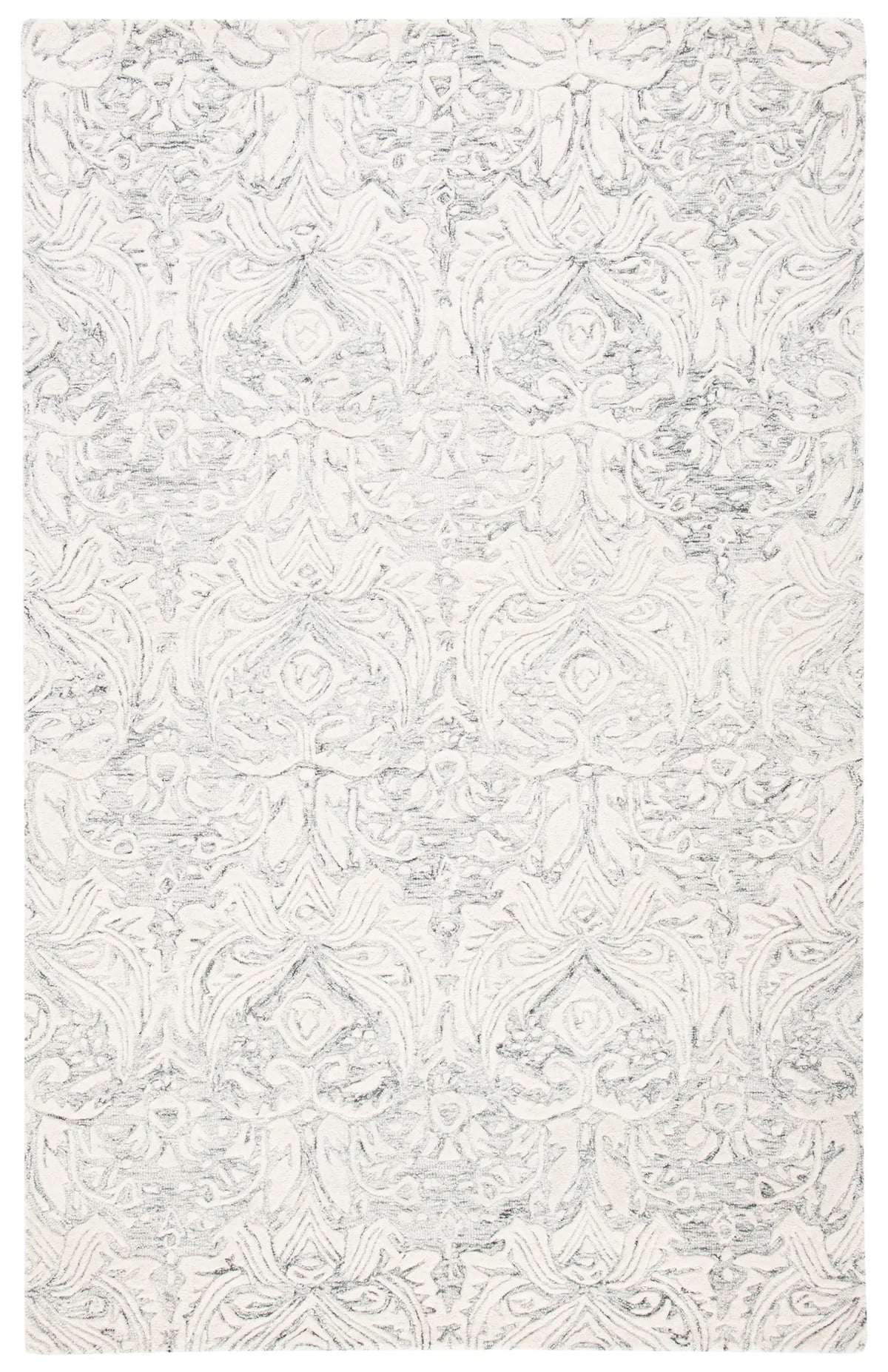 Safavieh Metro 4'-0" x 6'-0" Rug in Grey / Ivory