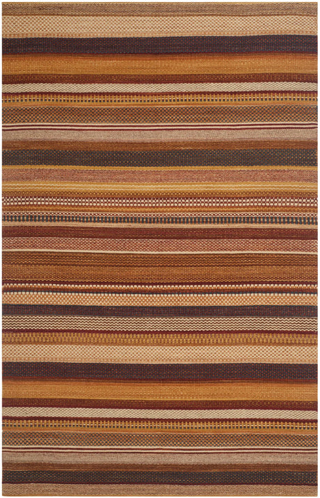 Safavieh Kilim 4'-0" x 6'-0" Rug in Rust