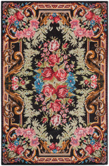 Safavieh Classic Vintage 3'-0" x 5'-0" Rug in Black / Multi