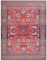 Safavieh Tucson 10'-0" x 14'-0" Rug in Rust / Navy
