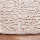 Safavieh Martha Stewart 6'-0" x 6'-0" Rug in Ivory / Pink