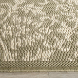 Safavieh Courtyard 2'-3" x 6'-7" Rug in Olive / Natural