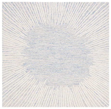Safavieh Abstract 6'-0" x 6'-0" Rug in Blue / Ivory