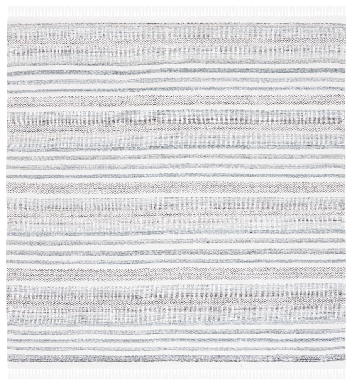 Safavieh Kilim 6'-0" x 6'-0" Rug in Ivory / Grey