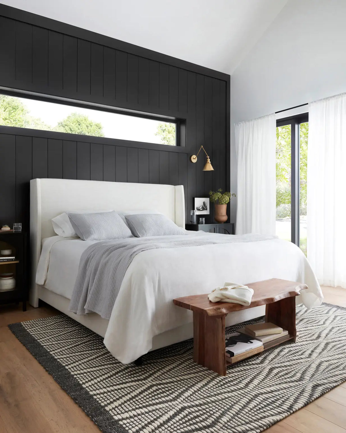 Loloi Kenzie Knz-01 Ivory/Charcoal Rugs - room scene 1