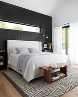 Loloi Kenzie Knz-01 Ivory/Charcoal Rugs - room scene 1