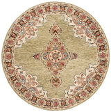 Safavieh Aspen 5'-0" x 5'-0" Rug in Sage / Brown
