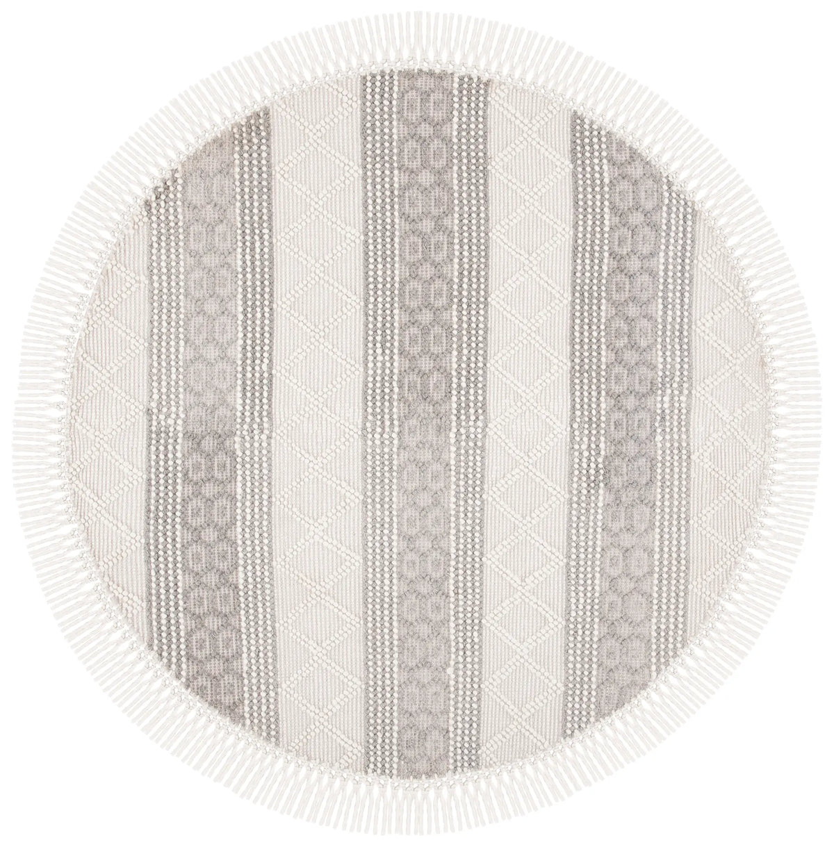 Safavieh Natura 6'-0" x 6'-0" Rug in Ivory / Grey