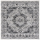 Safavieh Tulum 6'-7" x 6'-7" Rug in Ivory / Black