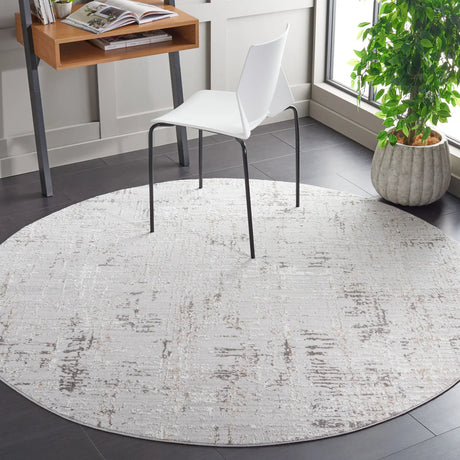 Safavieh Parker 6'-7" x 6'-7" Rug in Light Grey / Ivory Grey