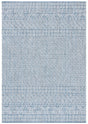 Safavieh Courtyard 4'-0" x 5'-7" Rug in Blue / Navy
