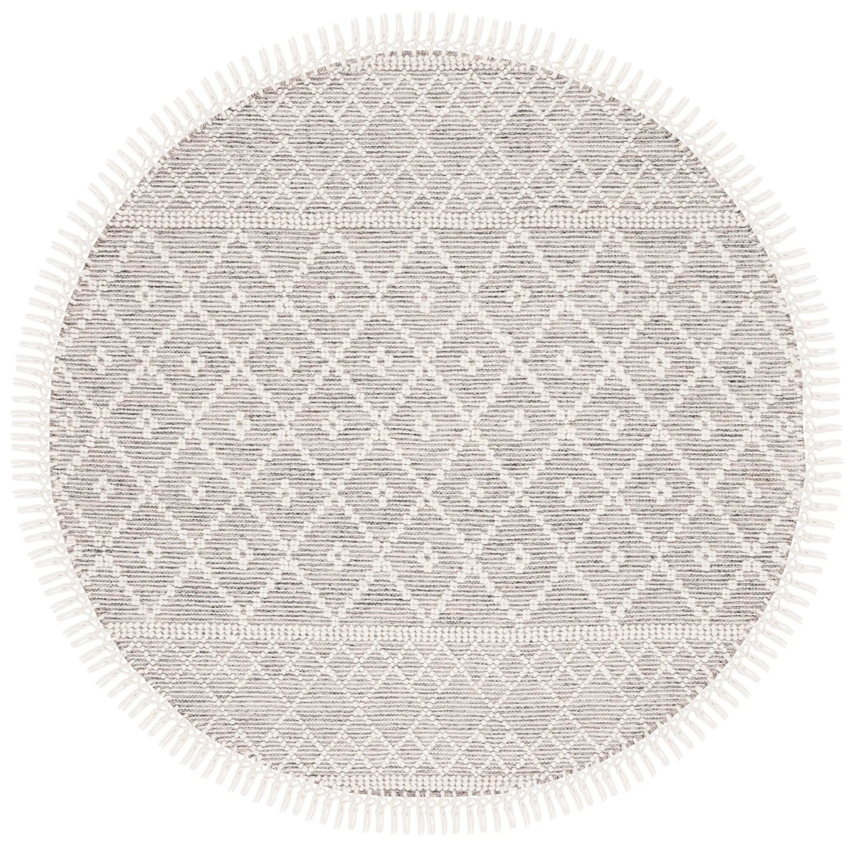 Safavieh Vermont 6'-0" x 6'-0" Rug in Ivory / Grey