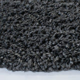 Safavieh August Shag 6'-7" x 6'-7" Rug in Charcoal