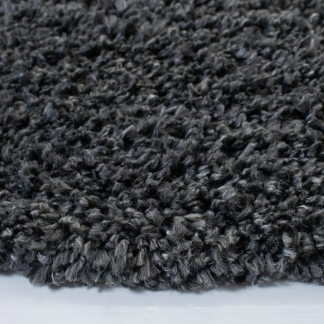 Safavieh August Shag 6'-7" x 6'-7" Rug in Charcoal