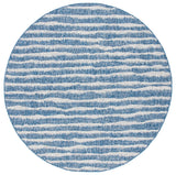 Safavieh Courtyard 6'-7" x 6'-7" Rug in Navy / Grey