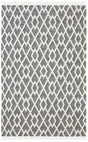 Safavieh Kilim 4'-0" x 6'-0" Rug in Black / Cream