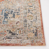 Safavieh Silverado 4'-0" x 6'-0" Rug in Rust / Blue