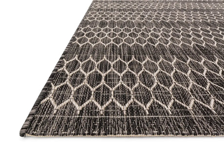 Loloi Isle Ie-01 Black / Grey Rugs - rug corner