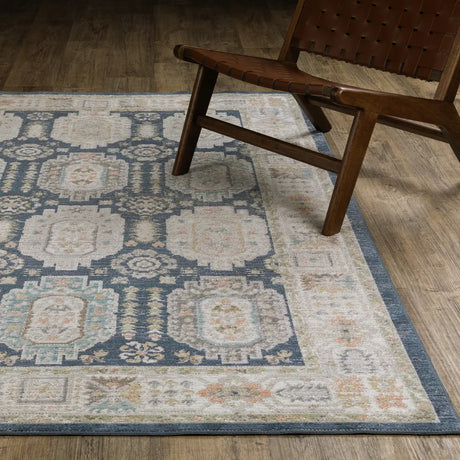 Oriental Weavers Sphinx Cavett CAV07 Gold Rugs - angle/detail