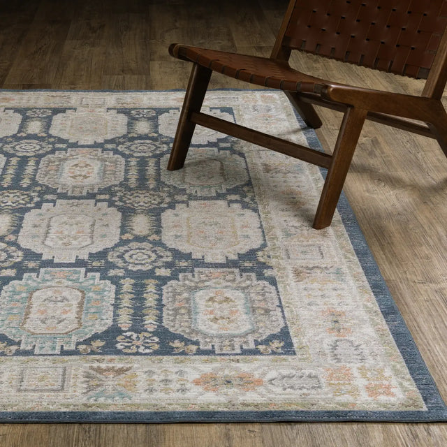 Oriental Weavers Sphinx Cavett CAV07 Gold Rugs - angle/detail