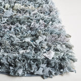 Safavieh Rio Shag 4'-0" x 6'-0" Rug in Light Grey
