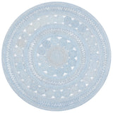 Safavieh Cape Cod 5'-0" x 5'-0" Rug in Blue