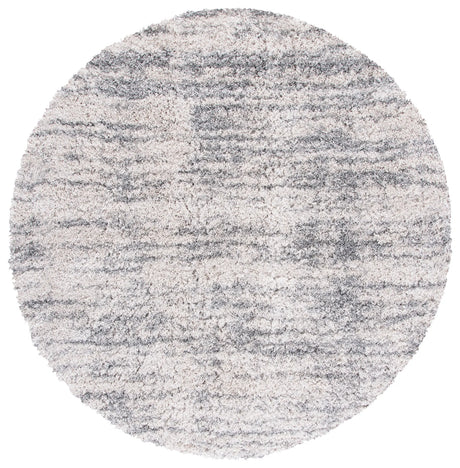 Safavieh Iceland Shag 6'-7" x 6'-7" Rug in Ivory / Grey
