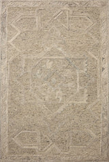 Loloi Mabel MBL-01 Traditional Hand Tufted Pebble, Mist Rug - main flat
