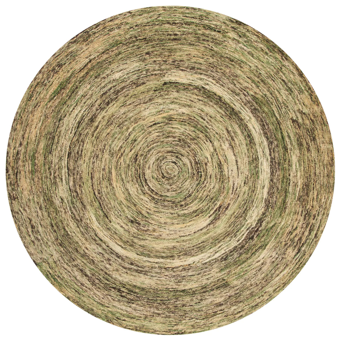 Safavieh Ikat 6'-0" x 6'-0" Rug in Green