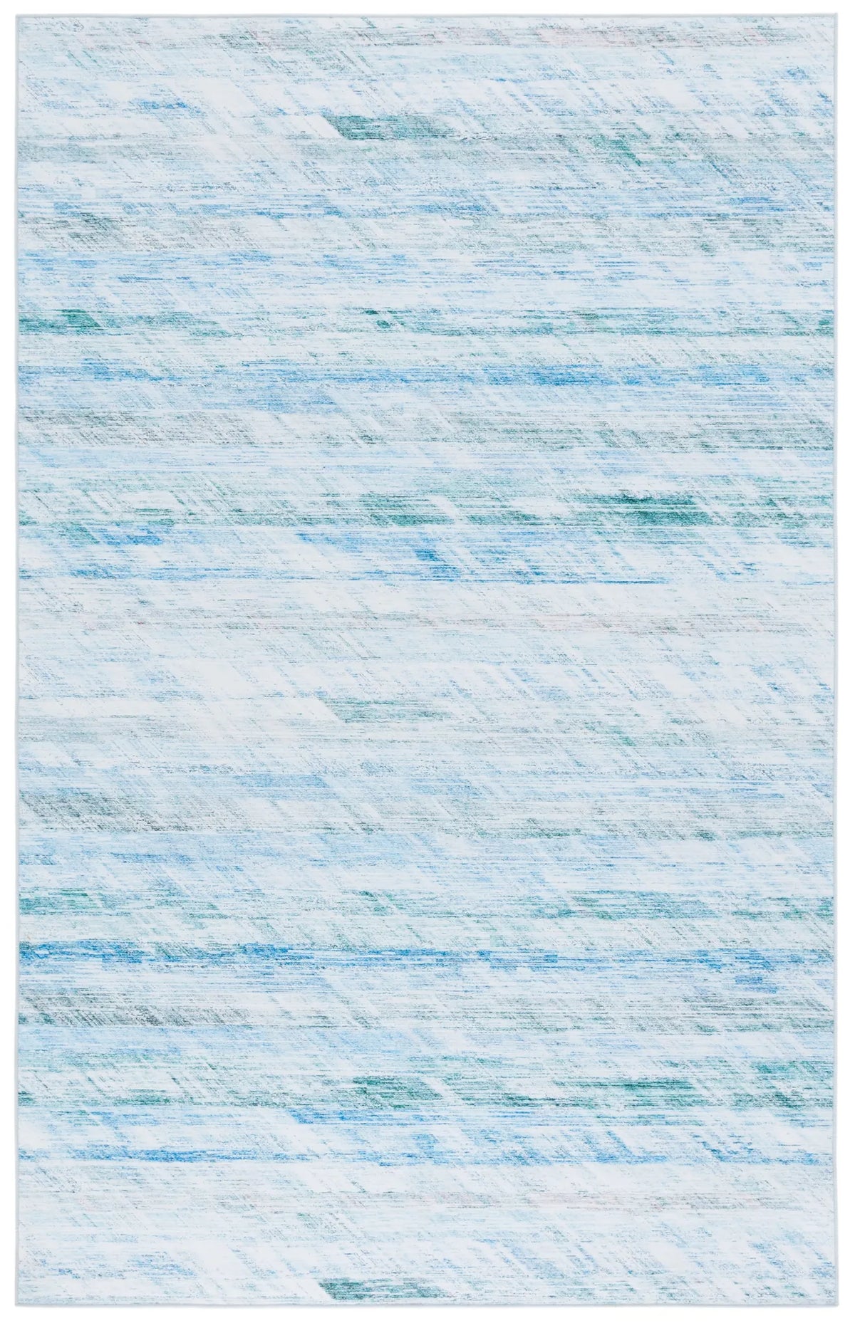 Safavieh Tacoma 4'-0" x 6'-0" Rug in Grey / Aqua