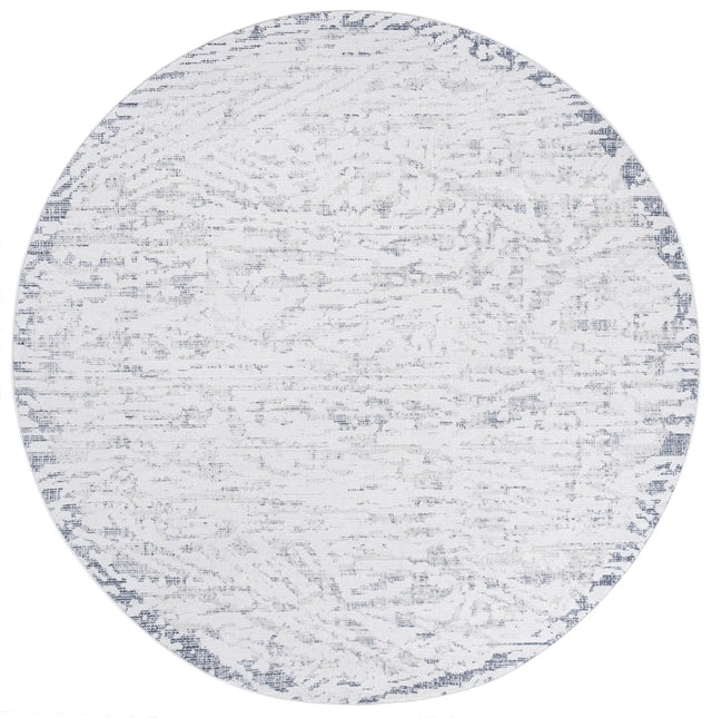 Safavieh Hunter 100 6'-7" x 6'-7" Rug in Ivory / Dark Grey