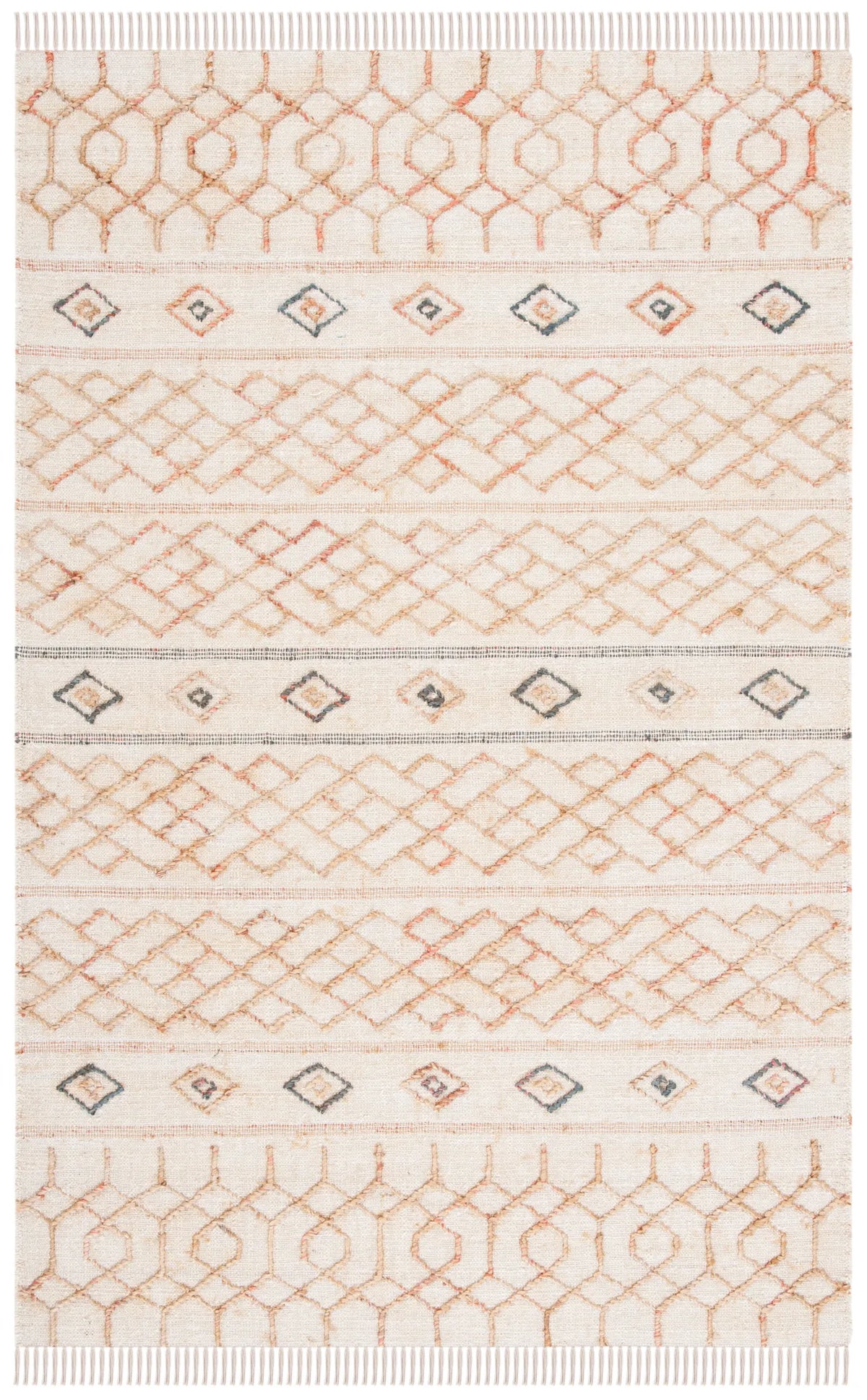 Safavieh Natural Fiber 4'-0" x 6'-0" Rug in Natural / Ivory