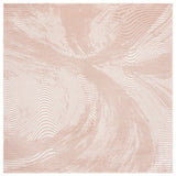 Safavieh Revive 6'-7" x 6'-7" Rug in Pink / Ivory